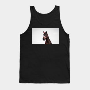 christmas horse photo Tank Top